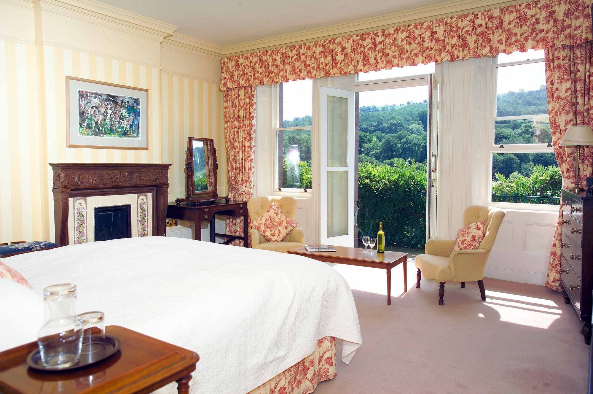 Gliffaes Country House Hotel Crickhowell Chambre photo